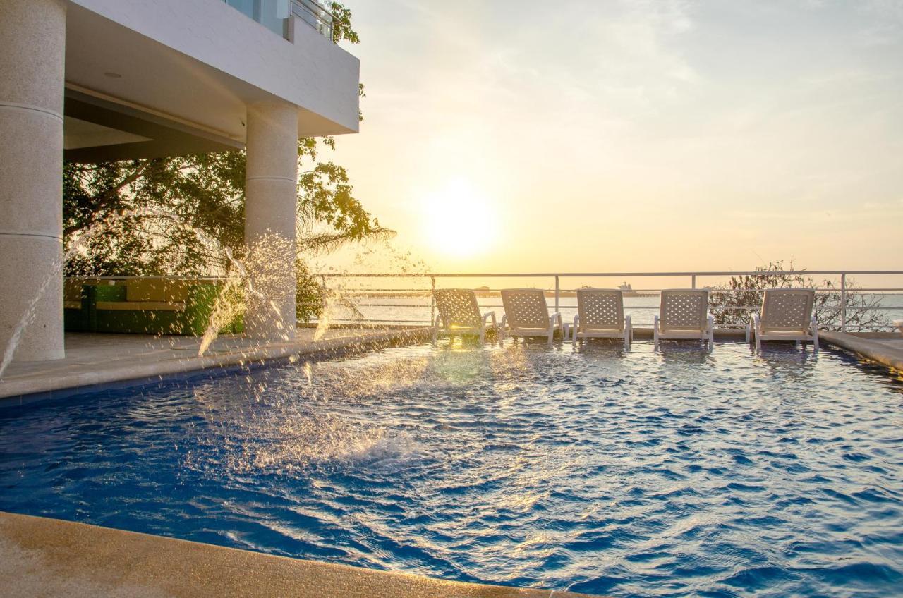 Hotel Santorini Casablanca Papares Kültér fotó